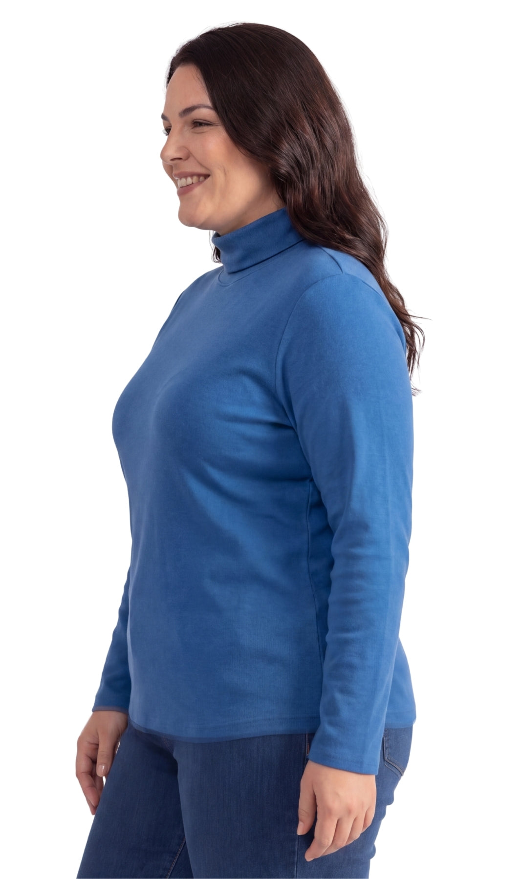 Women's Relaxed fit Long Sleeved Turtleneck Top