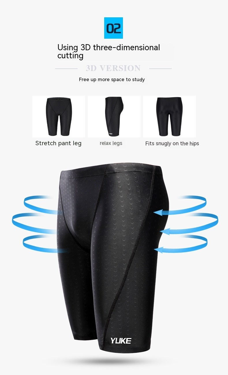 Men's Waterproof Swim Gear: Cap & Goggles Set