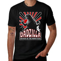Vintage Dadzilla Father Of The Monsters Mens Fathers Day  Easy-care T-Shirt