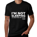 Happy Fathers Day 2021 Im Not Sleeping Vintage Mens  Tagless Design T-Shirt