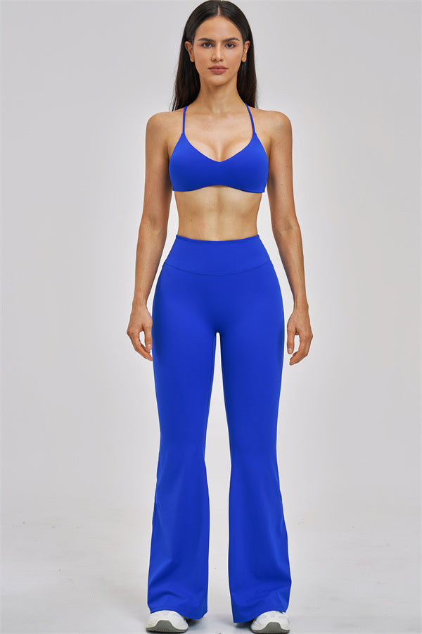 The Zenith Sports Bra Flared Leggings 2-Piece Set