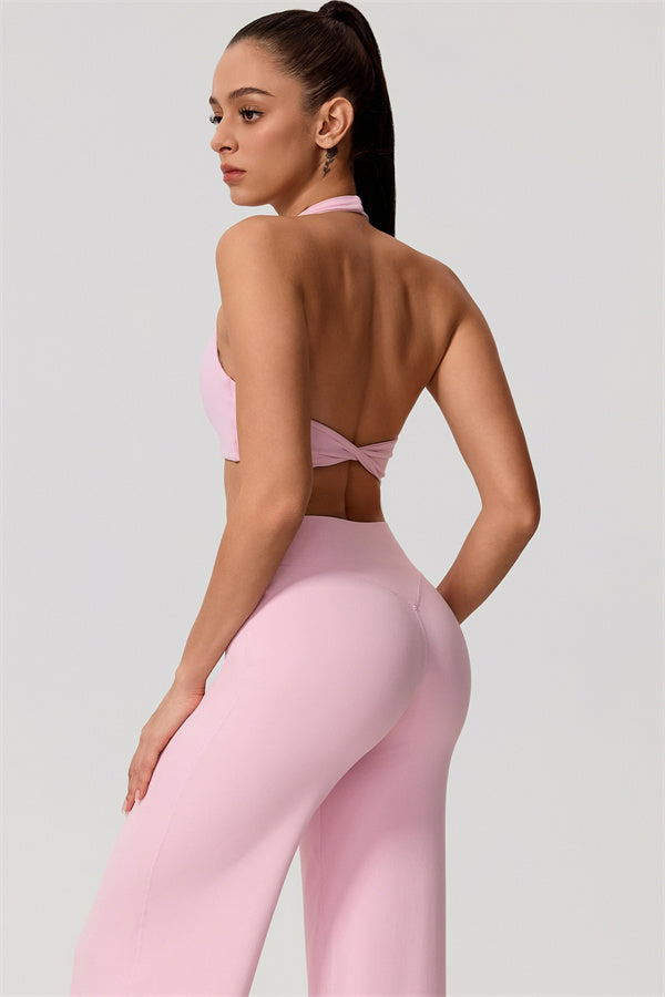 The Nestle Sports Bra Straight Leg Pants 2-Piece Set