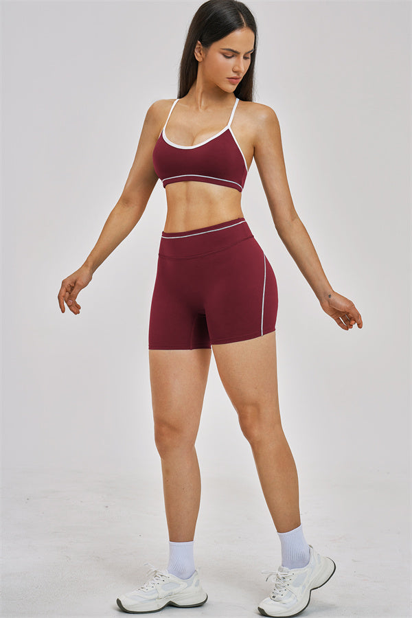 The Unbound Sports Bra Shorts 2-Piece Set