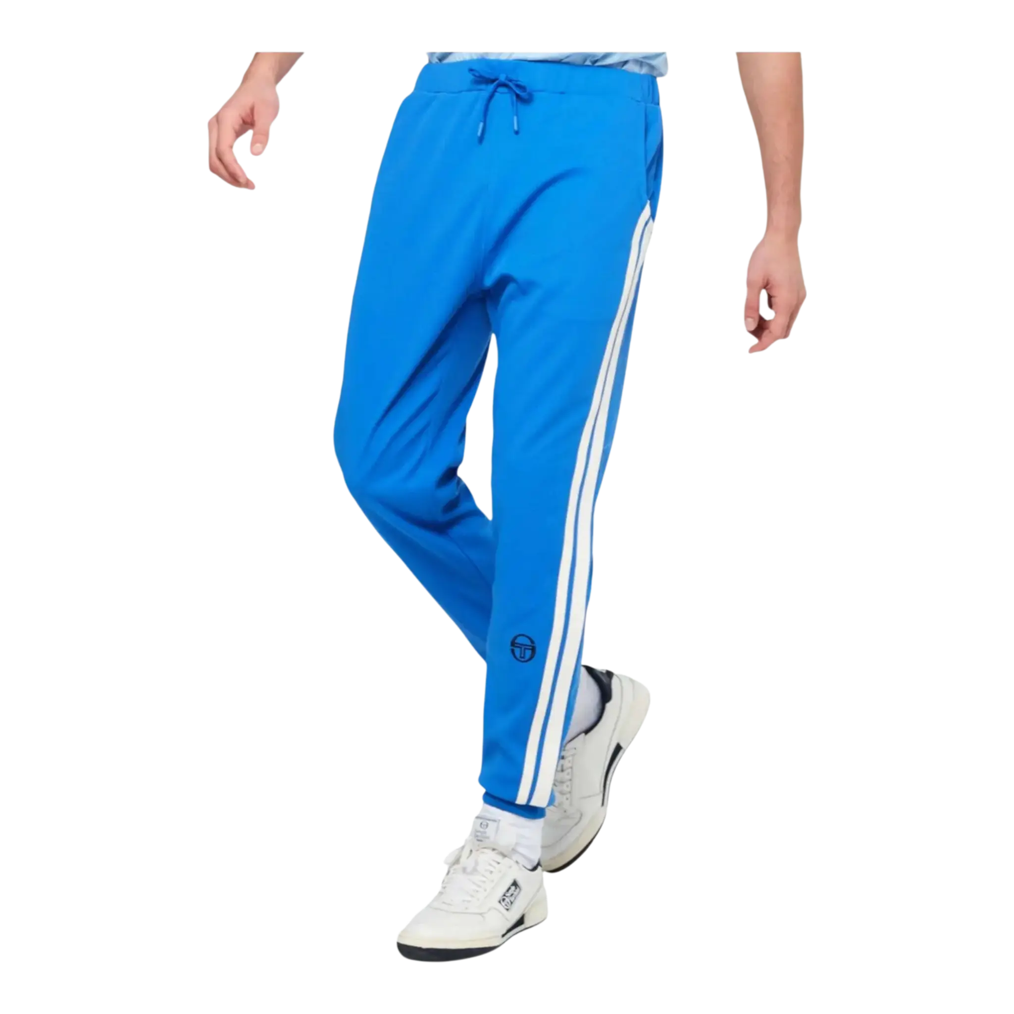 Sergio Tacchini New Damarindo Men Track Pants Palace Blue/Gardenia