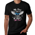 Fathers Day For Dad In Heaven In Loving Memory Of My Dad  Rolled Sleeves T-Shirt