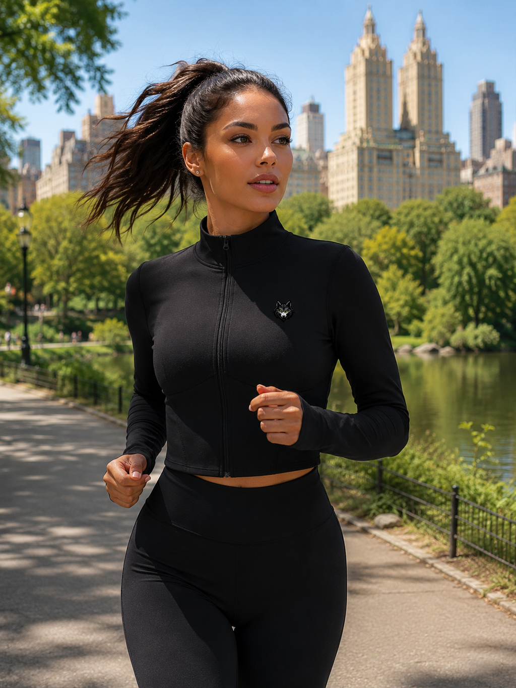 Loki & Ivy Women’s Full-Zip Sports Jacket