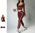 2026 Colorblock V-Waist Yoga Set