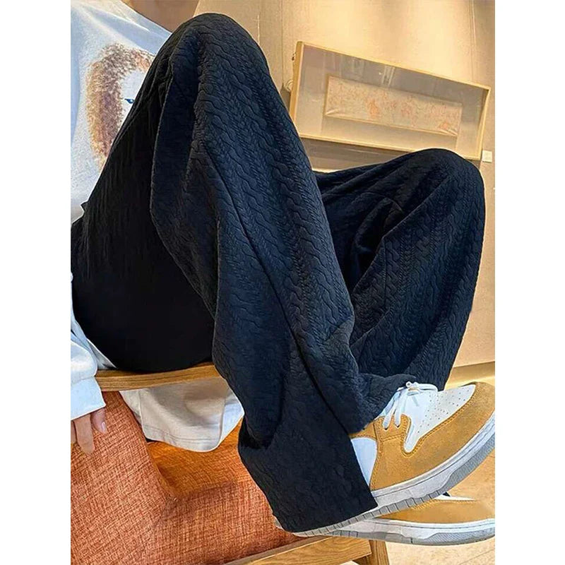 Men's Pants Sportswear Autumn Winter Male Trousers Hip Hop Tracksuit Black Pant Casual Fashion Joggers Sweatpants