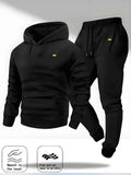 Crown Logo Hooded Sportswear Set