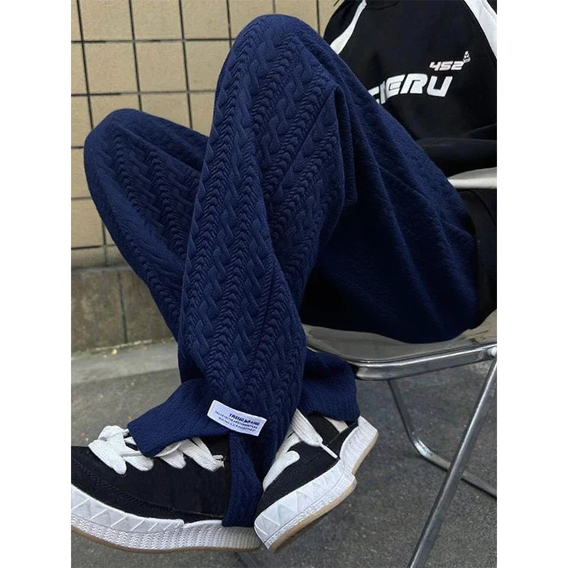 Men's Pants Sportswear Autumn Winter Male Trousers Hip Hop Tracksuit Black Pant Casual Fashion Joggers Sweatpants
