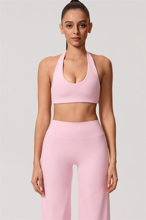 The Nestle Sports Bra Straight Leg Pants 2-Piece Set