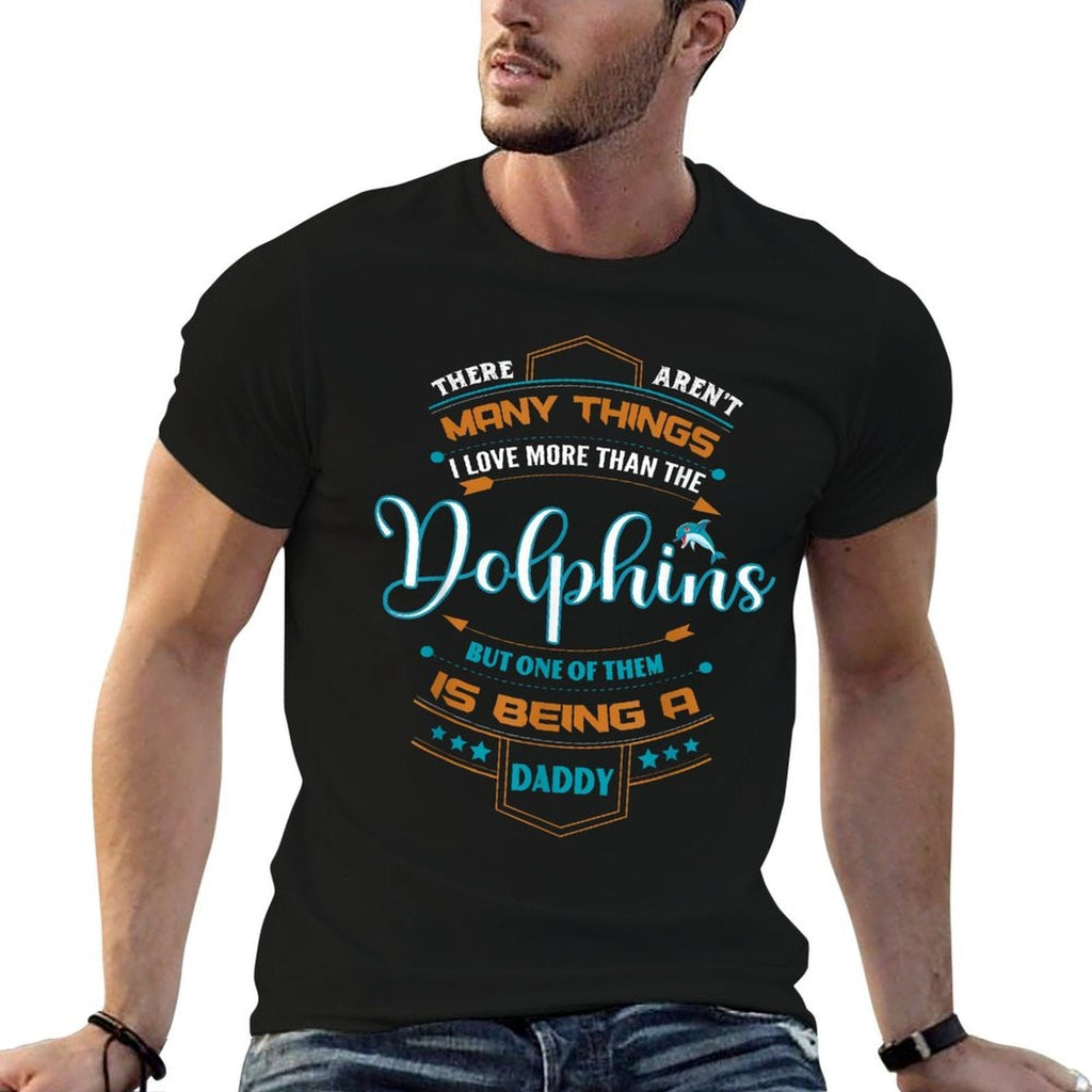 Vintage Dolphin Daddy Tshirts For Fathers Day Present  Relaxed-fit T-Shirt