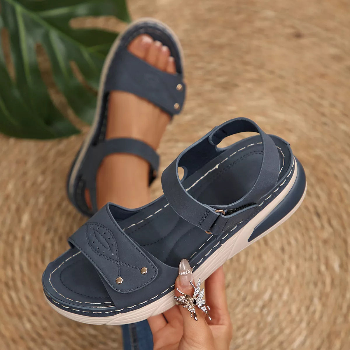Open Toe Platform Sandals