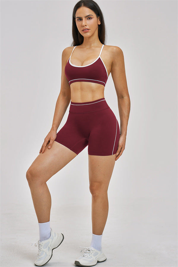 The Unbound Sports Bra Shorts 2-Piece Set