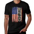 Best Dad Ever US American Fathers Day Men  Breathable T-Shirt