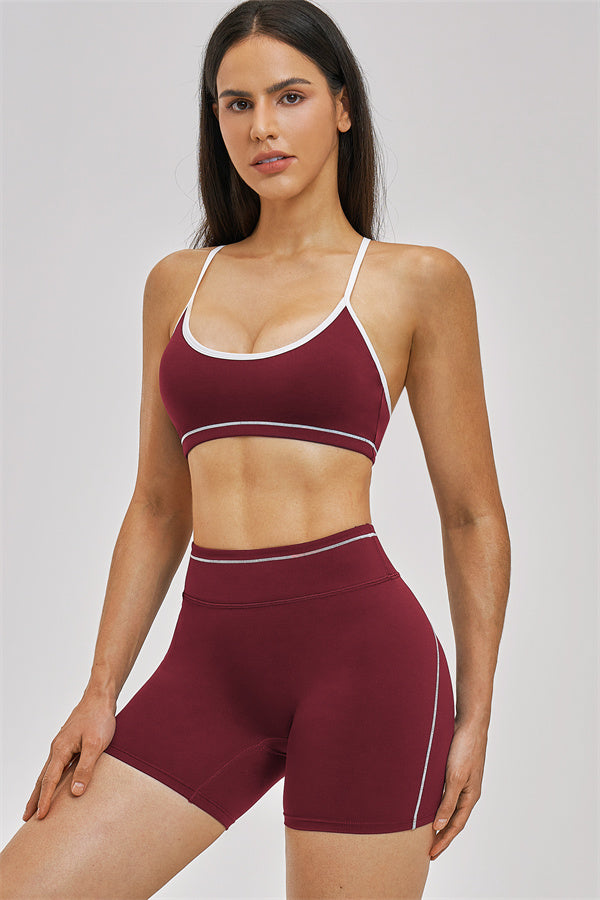 The Unbound Sports Bra Shorts 2-Piece Set