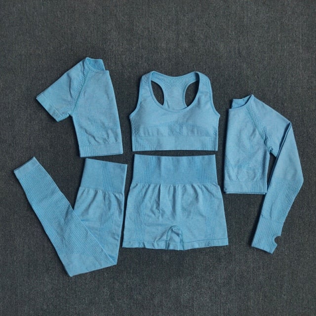 FlexFit Seamless Women’s Yoga Set: Comfort & Style