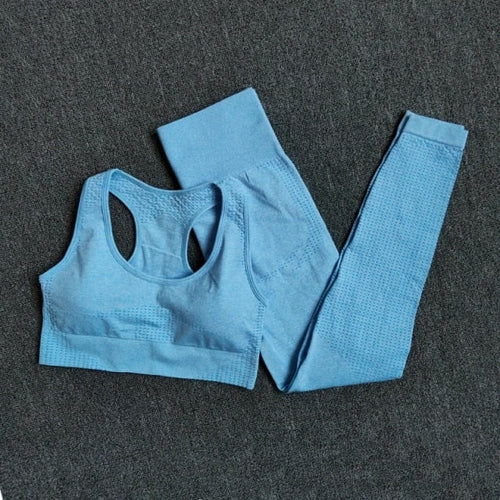 FlexFit Seamless Women’s Yoga Set: Comfort & Style