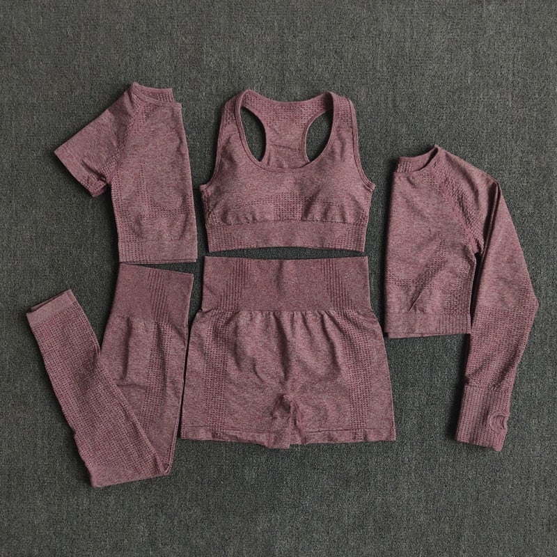 FlexFit Seamless Women’s Yoga Set: Comfort & Style